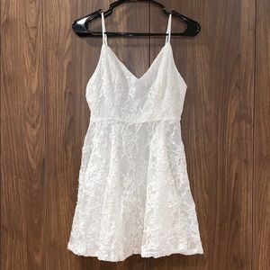Forever 21 Lace Crotchet Fit and Flare Dress NWT